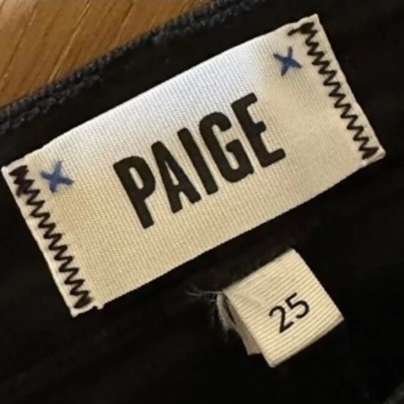 PAIGE Verdugo Ankle Jeans – Sterling Dark Coated – Size 25 - Picture 4 of 10